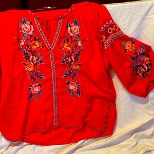 Johnny Was floral top